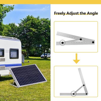 Chine 4' installation facile matérielle en aluminium du panneau solaire X8 de bâti réglable d'inclinaison à vendre