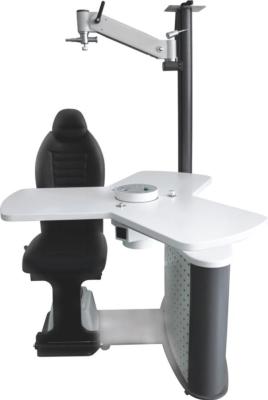 China Ophthalmic Unit combined table and chair table combined units LED lamp 24V 3W Three  instruments Arm up and down for sale