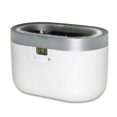 China Electronic Mini Digital Ultrasonic Cleaner 19.3*12*12.3cm Tank Dimension for sale