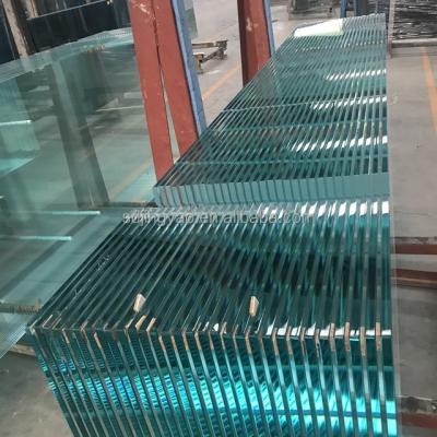 China Clear Smooth Surface Factory Textured Toughened Glass 10mm Clear Tempered Glass , Rectangular Ultra Clear Structure Tempered Glass Sheet For Furniture for sale