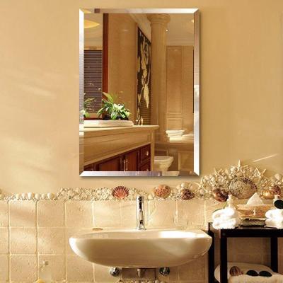 China Morden Glass Mirror Home Custom Mirror Decorative Wall Mirror With LED Light for sale