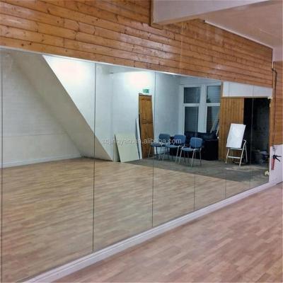 China Factory Price Hand Made 3mm, 4mm, 5mm, 6mm Frameless Floor Mirror Dance Mirror Wall Decorative Mirror Furniture Mirror for sale