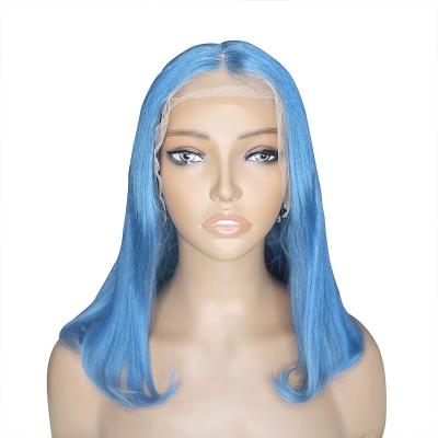 China Hot selling silky straight wave pixie lace frontal wig, pixie wig hd quality hair lead frontal wigs best in stock for sale