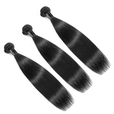 China Straight Wave Remy Hair Weft Straight Cuticle Aligned 100% Virgin Remy Hair Extension Unprocessed Human Hair Bundles for sale