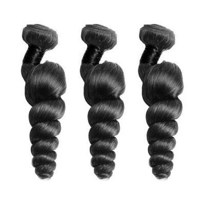 China Loose Wave Loose Wave Virgin Hair,100% Real Brazilian Hair Bundle,Trendy Deep Curly Remy Virgin Hair For Women for sale