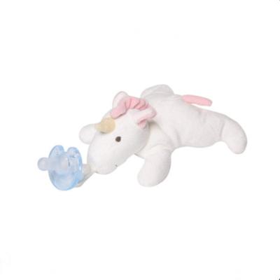 China Plush Wholesale Stuffed Lovely Soft Plush Polyester Baby Pacifier for sale