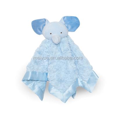 China Wholesale Plush Toy High Quality Plush Animal Stuffed Elephant Head Blanket for sale