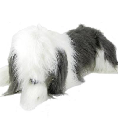 China High Quality Life Size Plush Stuffed Plush Old English Sheepdog Toy /Plush Sheepdog for sale