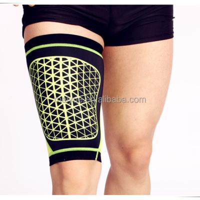 China Wholesale Adjustable Breathable Neoprene Compression Neoprene Elastic Bandage Thigh Sleeve Support for sale