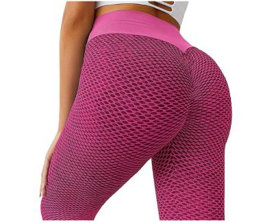 China Wholesale Breathable Sports Gaiters Stretch Pants Women High Waist Yoga Pants for sale