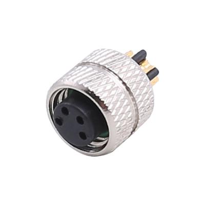 China Power /Signal Low Price Circular Connector 2 3 4 5 6 7 8 Pin A B D X Pascal Code M8 M12 Socket Male Female Connector Waterproof Plug for sale