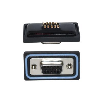 China Automotive Waterproof Male Female Type 9 Pin 15 Pin 25 Pin 25 Signal DB9 Panel Mount IP67 Solder Male Connector for sale