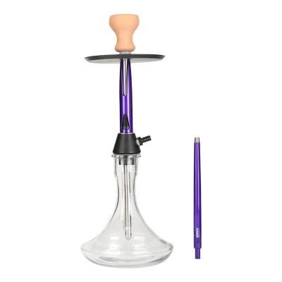 China 2021 New 304 STAINLESS STEEL popularity modern steel hookah hookah with a hose for sale