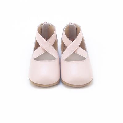 China Stylish Baby Shoes Flat Soft Pink Kids Fashion Soft Baby Casual Shoes for sale