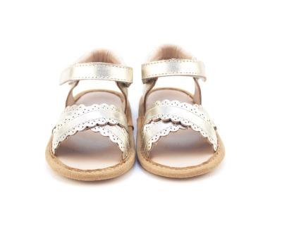 China Deodorization Baby Sandals Suede Genuine Leather Soft Sole Closed Back Pre Hard Sole Walker Boys and Girls Crib Shoes for sale