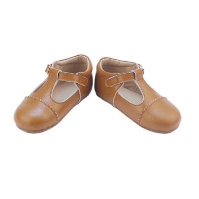 China Real Genuine Leather Mary Jane Shoes Baby Dress Shoes Genuine Leather Children's Lace (Can Be Customized) for sale