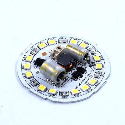 China Down light DOB AC220V 12W SMD light source for led bulb down light driver on board AC smd2835 led module for sale