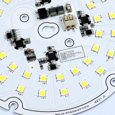 China 5050 120v lm/W 80 Ra DOB white smd ac pcb led module panel for LED motion ceiling light led module downlight for sale