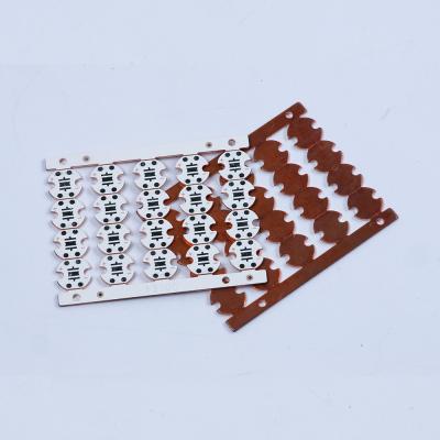 China High power 10mm 3535 pcb base copper base printing pcb xp copper led, 94v0 led pcb board for sale