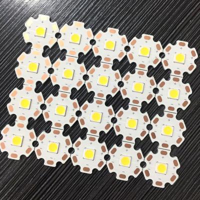 China 20mm 5050 electronics device pcb 94v0 panel led pcb aluminum circuit board assembly 5050 smd LED PCBA manufacturer for sale