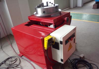 China 300kg Rotary Welding Positioners with AC Frenquency Conversion Speed for sale