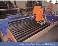 China Brugtype CNC Vlamsnijmachine met Ce-certificaat Te koop