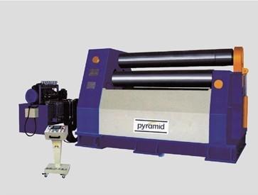 China Steel Plate Three Roller Bending Machine Horizontal Computer Controlled for sale