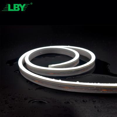 China LBY Ac 110-120V Flexible Rgb Led Strip 220V Flex Neon Light Double-Sided Led Lamp Neon Logo Neon Sign Light With Sensor for sale