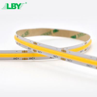 China LBY Custom Dual White Ip54 Ip67 900 24V Ws2812B Magic Led Digital Cct Light Hard Strip Kit Waterproof 5050 Rgb Cob Led Strip 12V for sale