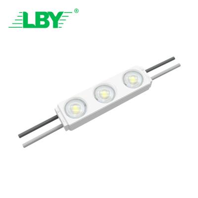 China LBY Mini Led Injection Module 6011 12V 2Leds 0.24W Channel Blister Letters Advertising Box Outdoor Smd 2835 Led Module for sale