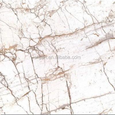 China Interior tiles marble to look glazed porcelain Foshan tile for sale