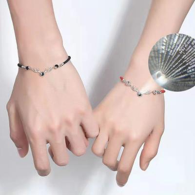 China Fashion Silver Copper Women Couples Bracelet Cicret Bracelet Spotlight Antler Jewelry for sale