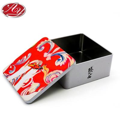 China eco-friendly and recycleable material Square Tea Tin Can, Wholesale Tea Cans, Metal Tea Tin Box for sale