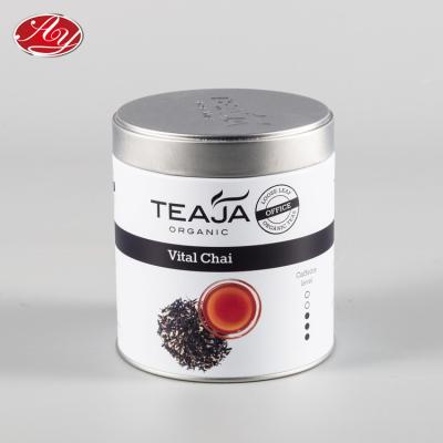 China Eco - Friendly And Recyclable Material OEM Customized Promotional Packaging Food Grade Tea Cans for sale