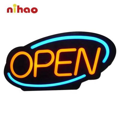 China Buildings NIHAO Custom Neon Light Sign Board Open For Bar Restaurant Promotion for sale