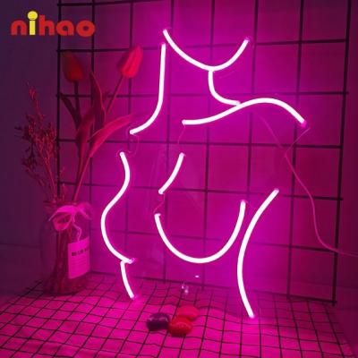 China Indoor Discount Customized Indoor Soft Neon Led Advertising Sign Acrylic Light Signage Box for sale