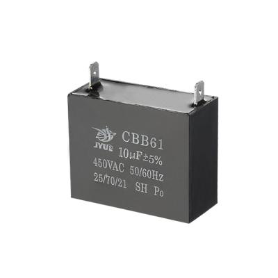 China FAN Rohs 12.5uf ac 370vac fan capacitor cbb61 shipping and handling PO 25 70 21 for sale