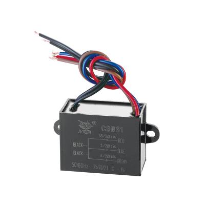 China Air Conditioner 5 Wire Ceiling Fan Motor Capacitor cbb61 250vac 50/60hz for sale