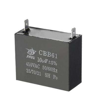 China cbb61 air conditioner shipping and handling polypropylene capacitor cbb61 capacitor 450v for sale