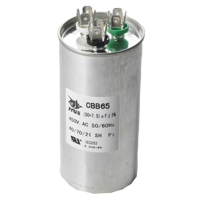 China CBB65 air conditioner CAPACITOR FOR 40/70/21 AIR CONDITIONER for sale