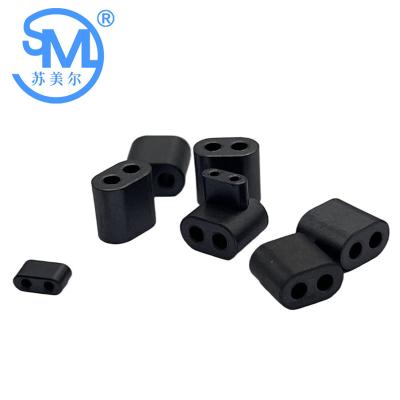 China Ni high frequency and high permeability EMIRID ferrite core with two-hole soft ferrite core for sale