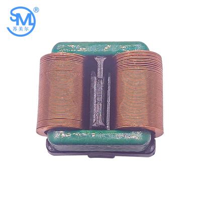 China High Quality 1 Henry Ferrite Core Coil SQUARE Common Inductors High Performance Mode Choke for sale