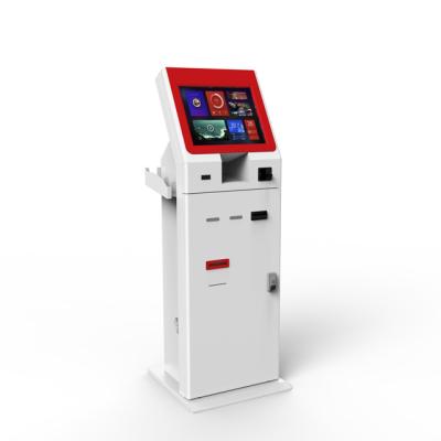 China Shopping Mall Parking Lot Payment Machine Payment Coin Accepted Kiosk with Thermal Printer (HJL-4300C) for sale