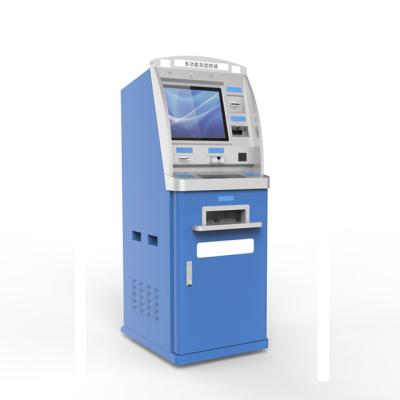 China Multi Functional Automatic Shopping Mall Self Service Kiosk In Hospitality Industry All In One Kiosk Cash Bill Payment (HJL-0716) for sale