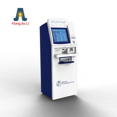 China 21.5 inch Multifunctional Touch Screen ATM Banking with Coin Acceptor Face Recognition and Bluetooth Connection for sale