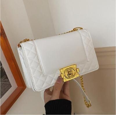 China Luxury brand cc 1:1 motion detection leather new fashion women's all-match one-shoulder cross - body bag armpit bag for sale