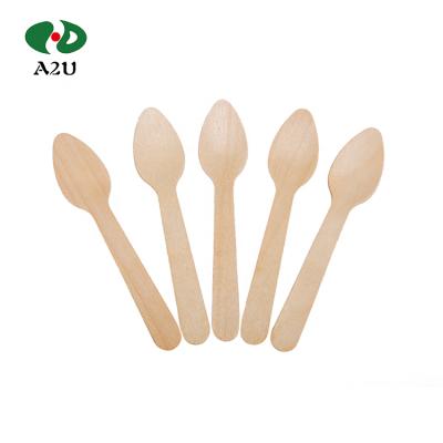 China China Manufacturer Disposable Wooden Spoon Fork Knife Sets for sale