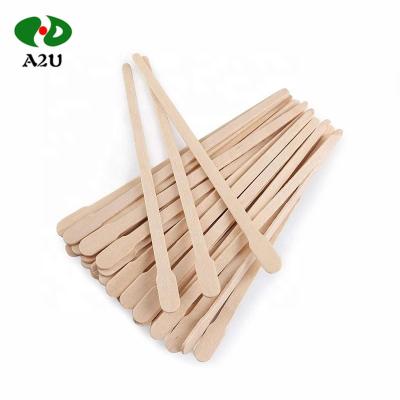 China Hair Removal Applicator Cosmetic Wooden Waxing Sticks For Eyebrows And Face Hair Removal Sticks for sale