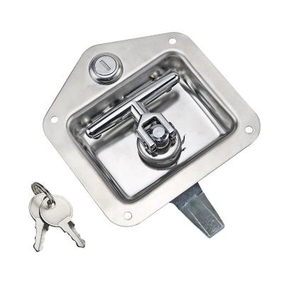 China 304 Stainless Steel T Bar Handle Panel Lock MS858 Toolbox Lock Strong And Durable Car Door Lock for sale