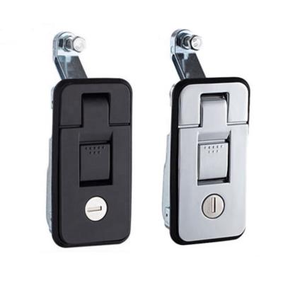 China Industrial Zinc Alloy Flat Type Door Lock Box Electric Door Lock Press Lock for sale